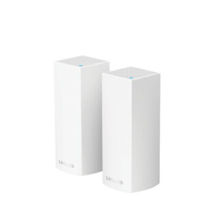 Linksys WHW0302-ME Velop Whole Home Intelligent Mesh WiFi System, Tri-Band, 2-pack Price in Dubai UAE