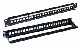 superiOrtec MP24LDRC6-0.5U 2U PATCH PANEL 48-PORT, RJ45, CAT6, UNSHIELDED, 568A/B WIRING, W/STRAIN-RELIEF BAR, LOADED price in Dubai UAE and ARICA
