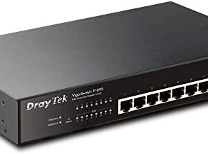 DrayTek VigorSwitch P1092 10-Port Smart Lite Managed Gigabit PoE+ Switch Price In Dubai UAE