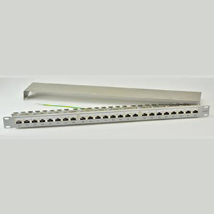 Techlogiks TL-PNC6-ST24M Cat6 Shielded 24 Port Patch Panel Dealer in Dubai UAE