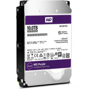 WD101PURA-64B5KY0 WD Purple 10 TB Surveillance HDD 256mb Cache 7200 RPM Ent AI Level 10TB hard disk price in uae