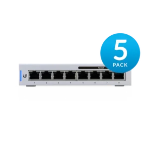 UniFI US-8-60W-5 8-Port Fully Managed Gigabit Switch with 4 IEEE 802.3af Includes 60W Power Supply 5 pack Price in Dubai UAE