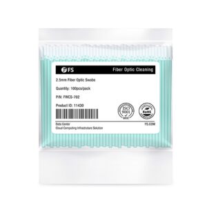 2.5mm Fiber Optic Lint-free Foam Clean Swabs 100pcs/Pack Price in Dubai UAE