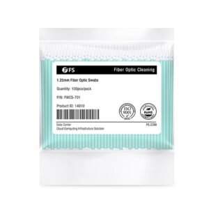 1.25mm Fiber Optic Lint-free Foam Clean Swabs 100pcs/Pack Price in Dubai UAE