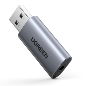 Ugreen 80864 USB to Audio Jack USB External Sound Card 3.5mm Audio Adapter Price in Dubai UAE