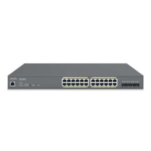 EnGenius ECS1528FP Cloud Managed 24-Port Gigabit 410W PoE+ Switch  Price in Dubai UAE