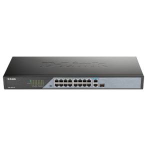 D-Link DSS-100E-18P 18-Port Fast Ethernet PoE Unmanaged Surveillance Switch Price in Dubai UAE