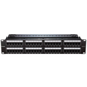 D-Link  NPP-C61BLK48 Cat6 48port Loaded Patch Panel Price in Dubai UAE