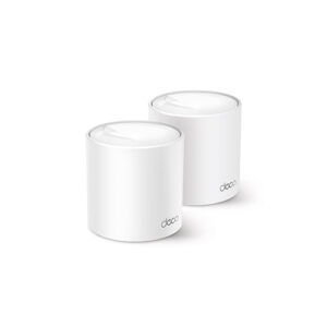 TP-Link Deco X20(2-Pack) WiFi 6 Mesh WiFi AX1800 Whole Home Mesh WiFi System Price in Dubai UAE.