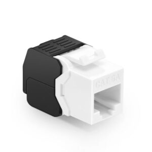 Cat6a RJ45 (8P8C) Unshielded Toolless Keystone Jack Module(10/Pack)  Price in Dubai UAE