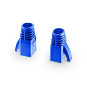 Cat6/Cat6a/Cat7 RJ45 Strain Relief Boots, 8.0mm OD for Cat6 & Cat6a & Cat7 STP 23AWG Ethernet Cables, Blue, 50PCS/Pack  Price in Dubai UAE
