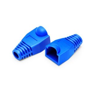 Cat6 RJ45 Strain Relief Boots, 6.0mm OD for Cat6 UTP 23~24AWG Ethernet Cables, Blue, 50PCS/Pack Price in Dubai UAE
