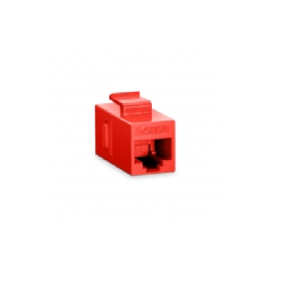 Cat6 Keystone RJ45 Coupler, Unshielded, Female to Female Insert Inline Coupler – Red Price in Dubai UAE
