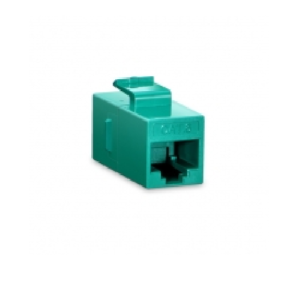 Cat6 Keystone RJ45 Coupler, Unshielded, Female to Female Insert Inline Coupler – Green Price in Dubai UAE