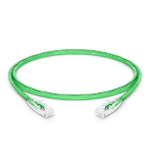3ft (0.9m) Cat6 Snagless Unshielded (UTP) PVC CM Ethernet Network Patch Cable, Green Price in Dubai UAE