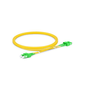 ExTell ES2D03AL-PC05 SC-SC APC Duplex SM 9/125 Patch Cord 5 MTR LSZH Yellow 2.0mm Price in Dubai UAE