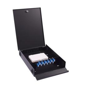 ExTell Wall mounted fiber optic breakout box 4 port LC type, Duplex without adaptor – EU0443D-BB Price in Dubai UAE