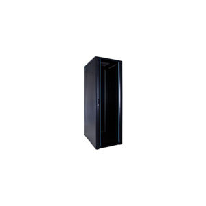 ExTell EFC3706D3G4 Network Server Cabinet with Glass Front Door 37U – 600 x 800 with 4 Way Fan Unit Black Price in Dubai UAE