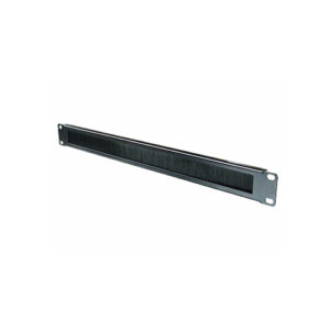 ExTell EBR013RM 19″ Rack Mount Brush Panel Black Metal in Dubai UAE