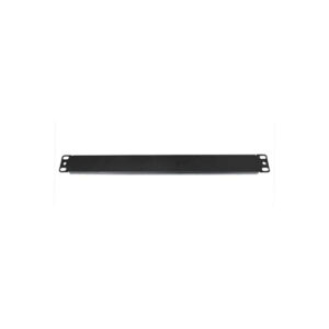 ExTell EBP013RMM 1U 19″ Rack Mount Blank Panel Black Metal in Dubai UAE
