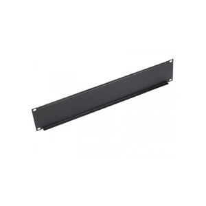 ExTell EBP023RMM 2U 19″ Rack Mount Blank Panel Black Metal in Dubai UAE