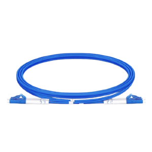 1m (3ft) LC UPC to LC UPC Duplex OS2 Single Mode Indoor Armored PVC (OFNR) 3.0mm Fiber Optic Patch Cable #40384 Price in Dubai UAE