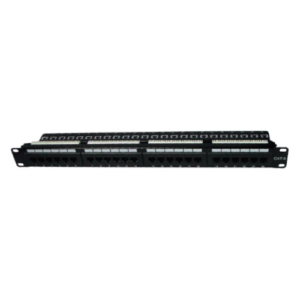 Datacom DC-PPU19-24BK  1U 24 PORT KEY STONE PANEL WITH SUPPORT – BLACK Price in Dubai UAE