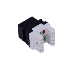 Datacom DC-MJRJ-C6-BK  CAT 6 MODULAR JACK 180 DEGREE-BLACK Price in Dubai UAE