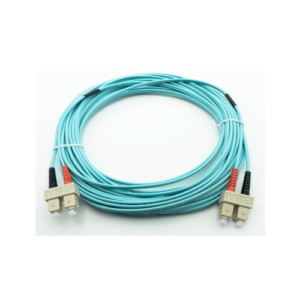 Datacom DC-PC-SCSC-50-10D-M3 SC TO SC PATCH CORD MULTIMODE 50/125U – OM3- 10 METER,DUPLEX AQUA 2MM CABLE Price in Dubai UAE