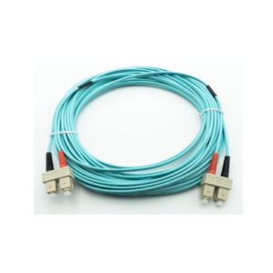 Datacom DC-PC-SCSC-50-03D-M3 SC TO SC PATCH CORD MULTIMODE 50/125U – OM3 -3METER, DUPLEX AQUA 2MM CABLE Price in Dubai UAE