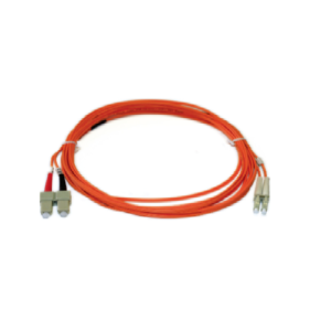Datacom DC-PC-SCLC-50-03D  SC TO LC PATCH CORD MULTIMODE 50/125U – 3 METER DUPLEX, ORANGE 2MM CABLE Price in Dubai UAE