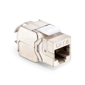 Cat6 RJ45 (8P8C) Shielded Toolless Keystone Jack Price in Dubai UAE