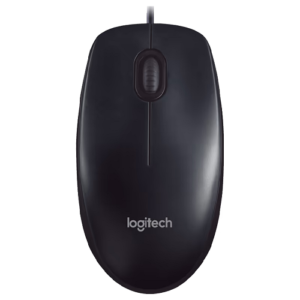 Logitech M90 USB Wired Mouse – Black Price in Dubai UAE