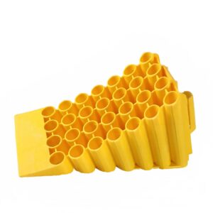Wheel Chock Yellow 45CM Pipe Shape