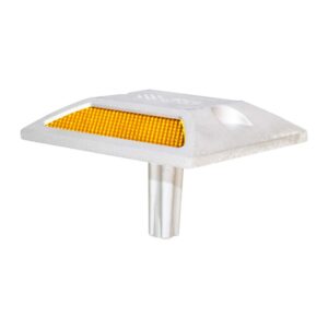 Road Stud with reflective lens