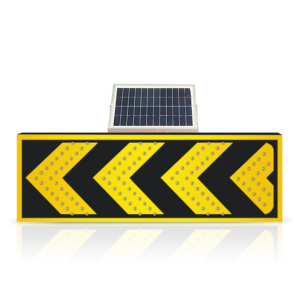 Solar Warning Light Yellow Arrows