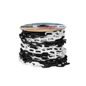 Plastic Chain 8MM Length and 25M Thickness White & Black