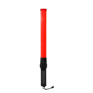 Battery Powered Traffic Safety Wand Baton LED Light - Red