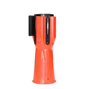 3 Meter Retractable Caution Belt Barrier for Traffic Cone - Red