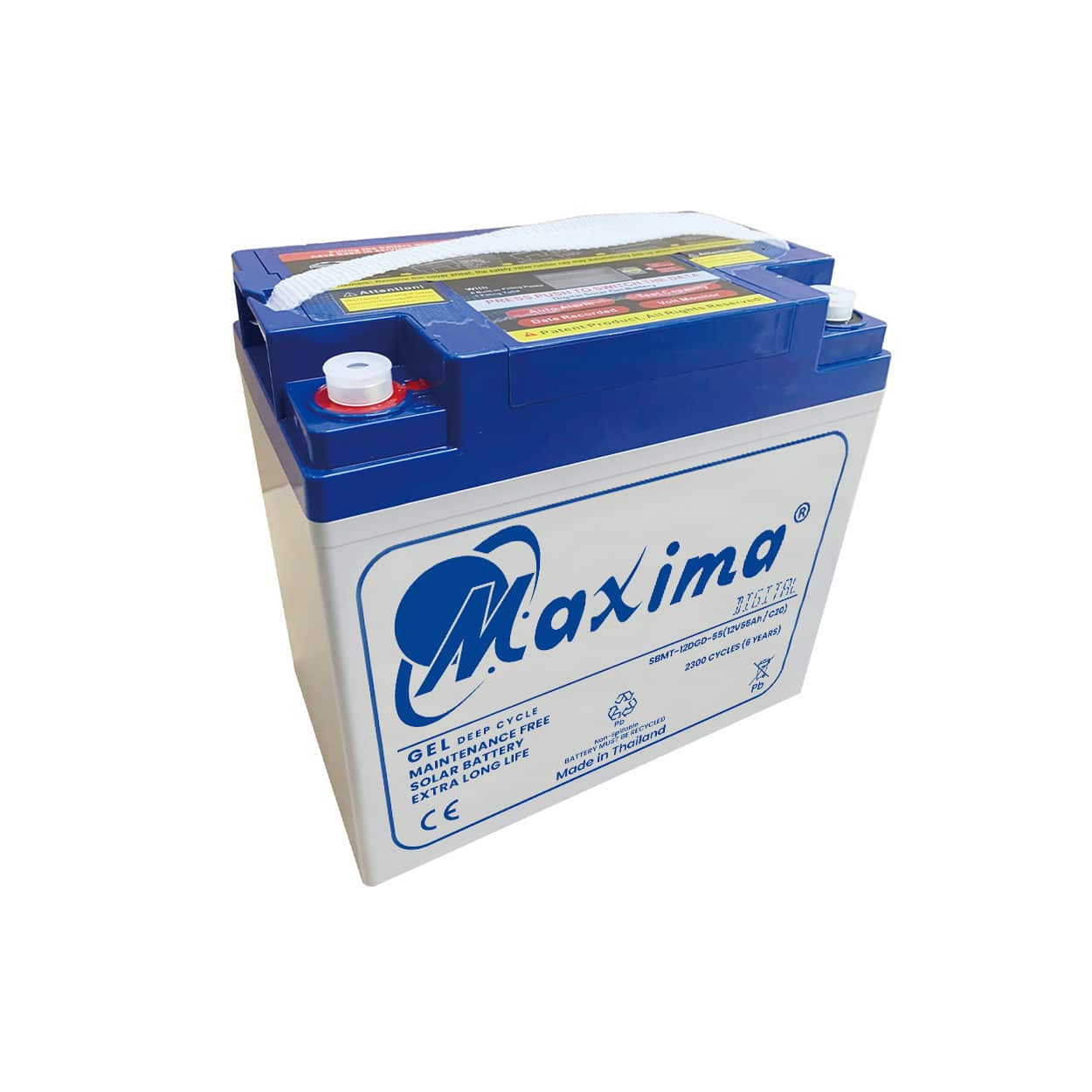 Gel battery – 12DGD-55 (12V 55AH / C20)