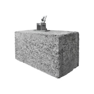 Solid Block with anchor bolt
