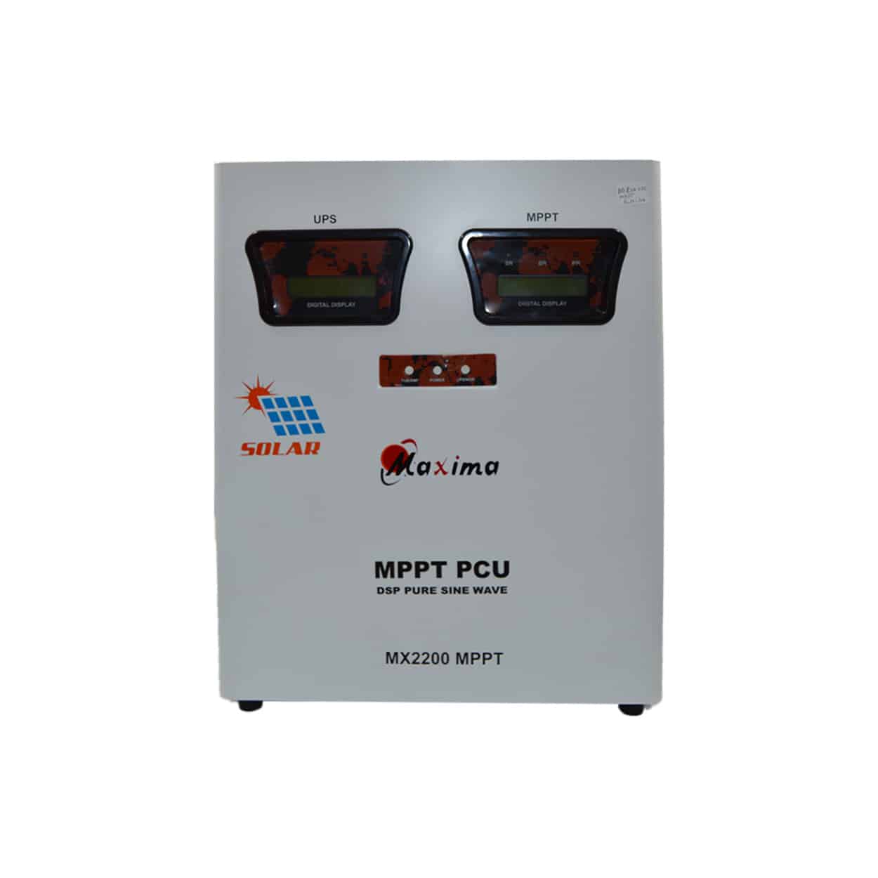 Maxima 2200VA 24V,DSP true sine wave inverter/UPS with 50 A charge controller