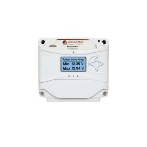 Prostar MPPT Charge controller w/meter 25A-12/24/48V output,150V