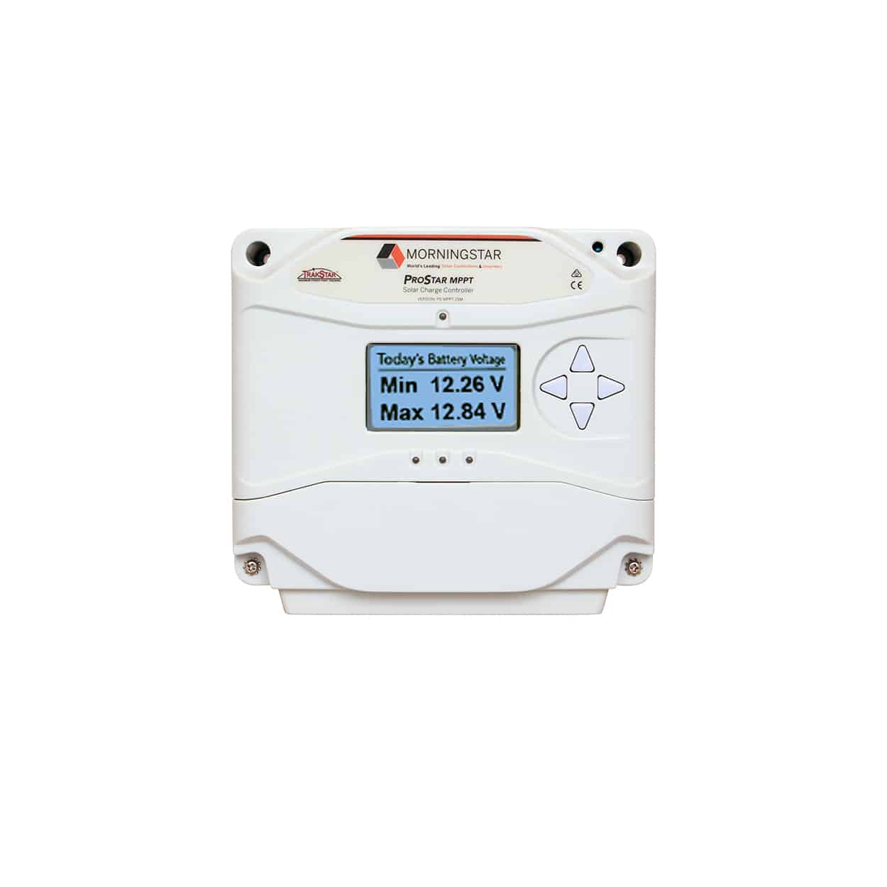 Prostar MPPT Charge controller w/meter 25A-12/24/48V output,150V