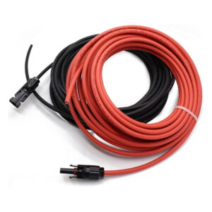 20m + 20m – 6mm Solar cable with One Side connector