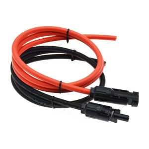 10m + 10m – 6mm Solar cable with One Side connector
