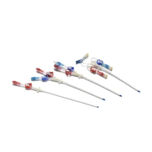 Hemodialysis catheterization kits