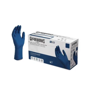 Medical Blue Latex Gloves