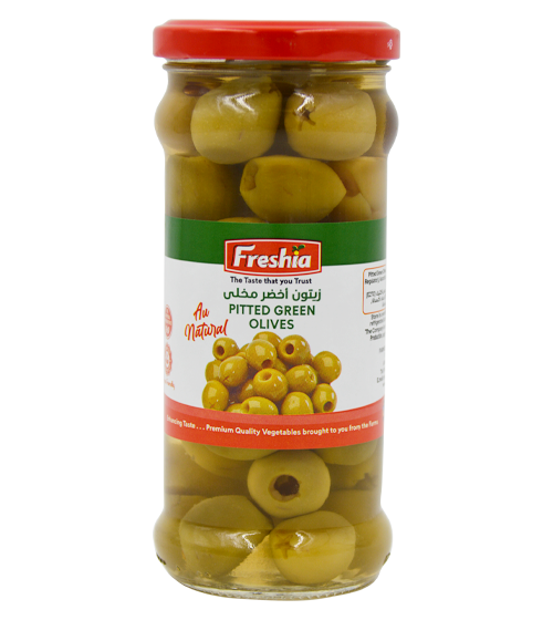 Freshia Pitted Green Olives 335g