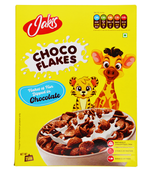 Jakis Premium Choco Flakes Original Corn Flakes | 250g